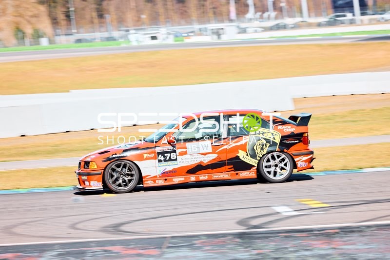 Michael Weingärtner im Rennen auf dem Hockenheimring