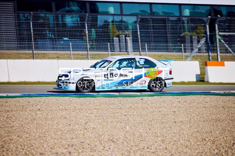 Andreas Müß im Rennen auf dem Hockenheimring