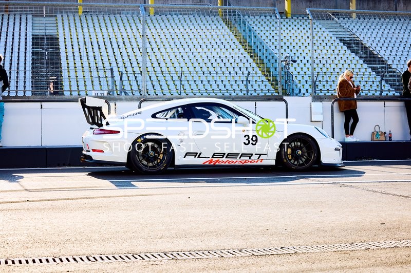 Jürgen Albert auf der Rennstrecke