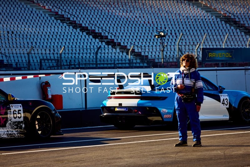 Rennfahrer während PCHC Session am Hockenheimring