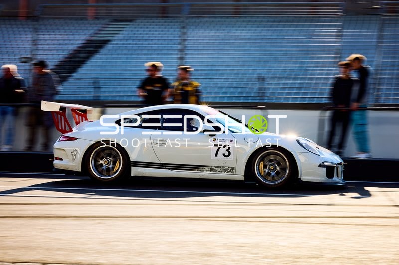 Porsche Rennen auf dem Hockenheimring