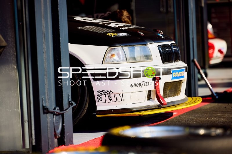 BMW beim Boxenstopp in Hockenheim