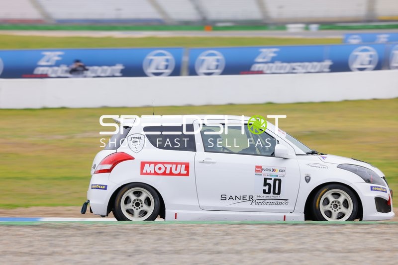 Jürgen Albert im Rennen auf dem Hockenheimring