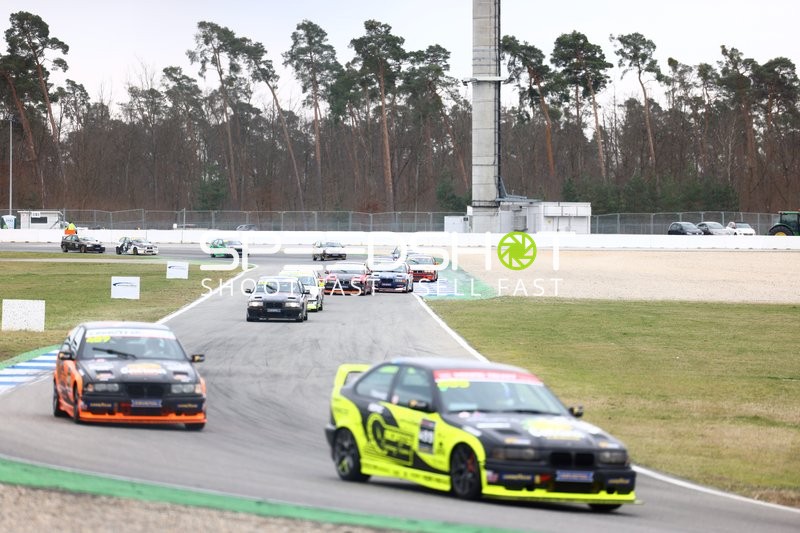 Rennen der BMW 318i Cup Fahrzeuge