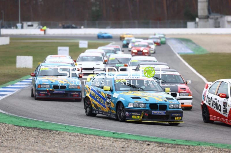 Rennen auf dem Hockenheimring in vollem Gange