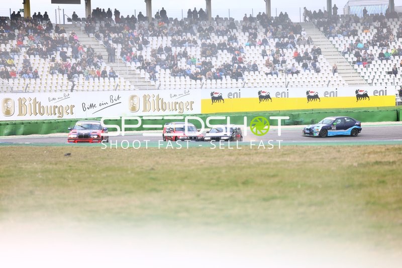 Rennen auf der Rennstrecke in Hockenheim