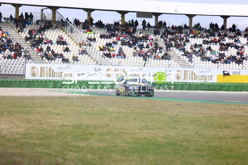 Fahrzeug im Rennen auf dem Hockenheimring