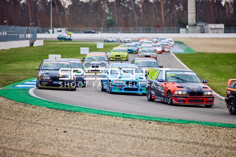 Spannung beim Start des Rennens in Hockenheim