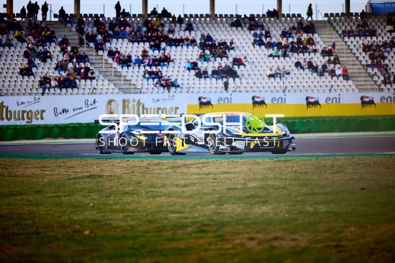 Spannender Zweikampf im Rennen