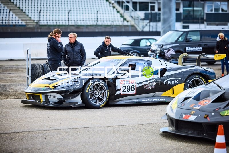 Rennvorbereitung am Hockenheimring