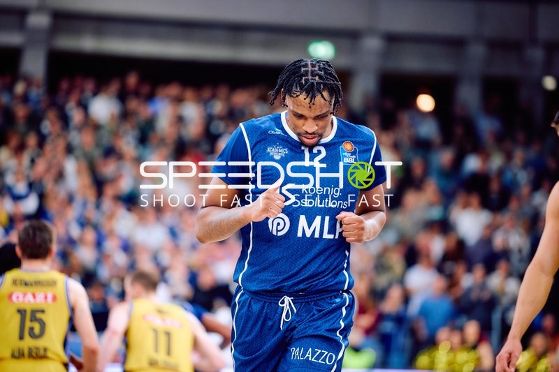 Spieler der MLP Academics konzentriert sich