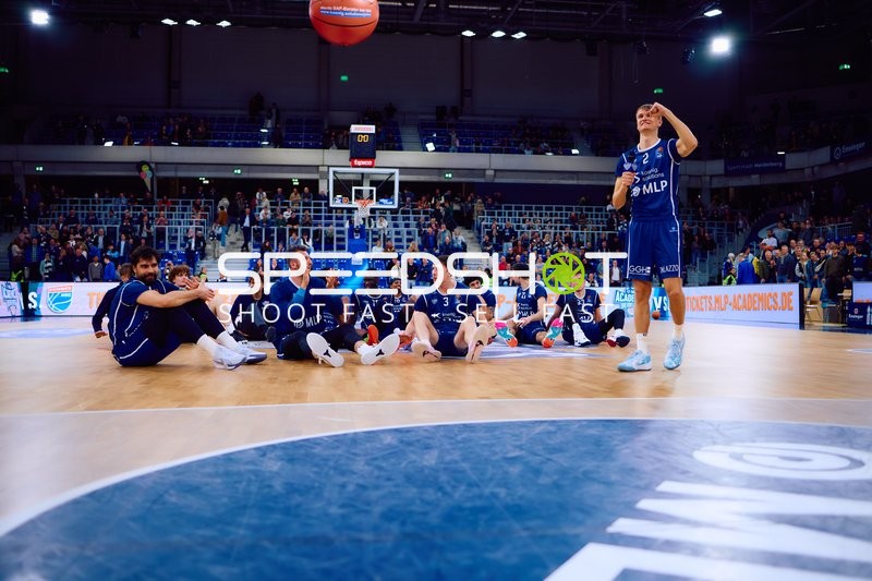 Jubel bei MLP Academics Heidelberg