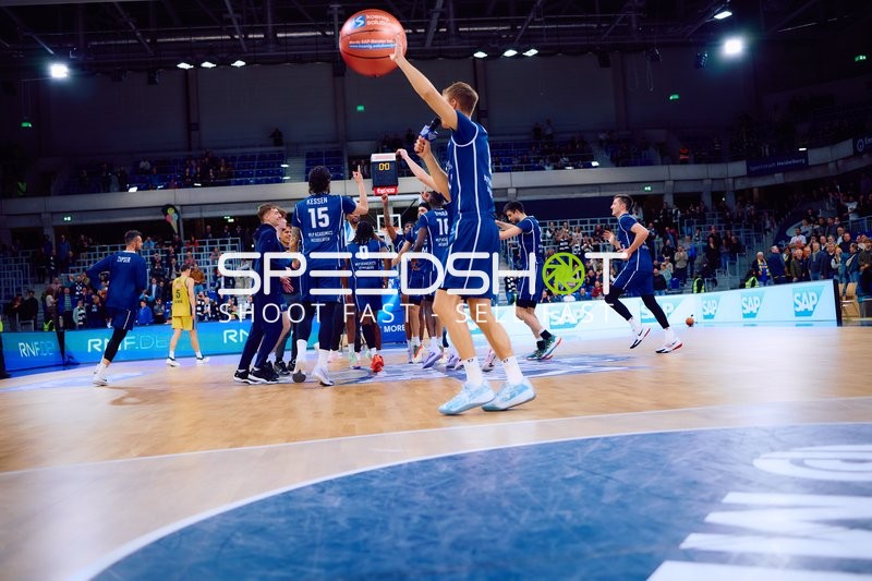 Jubel der MLP Academics Heidelberg im SNP Dome