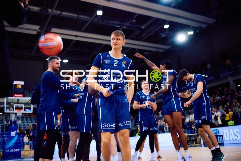 Warm-up der MLP Academics Heidelberg