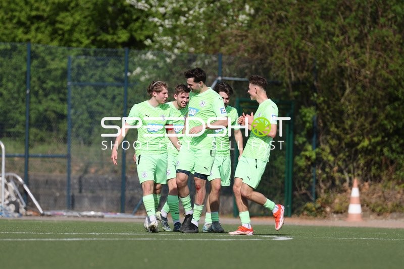 Jubel beim FC-Astoria Walldorf II