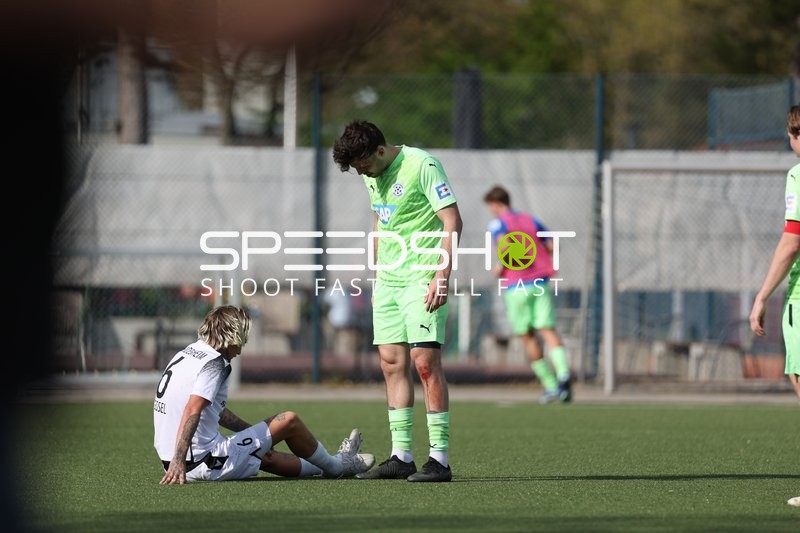 Spielunterbrechung in der 2. Halbzeit