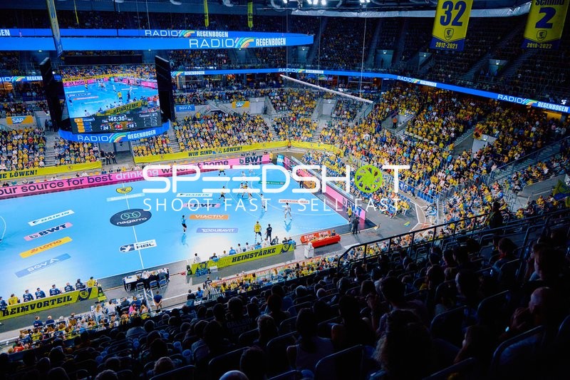 Intensives Spiel in der SAP Arena