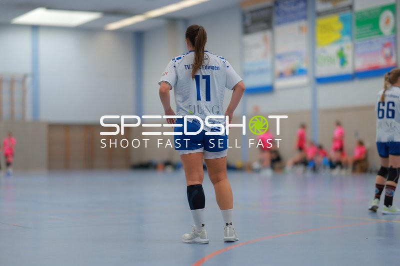 Spielerinnen in der Halle