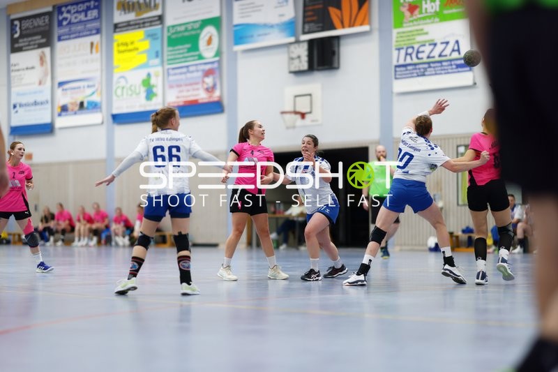 Entschlossener Wurf von TV Edingen