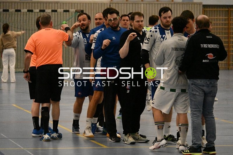 Vorbereitung auf das Handballspiel