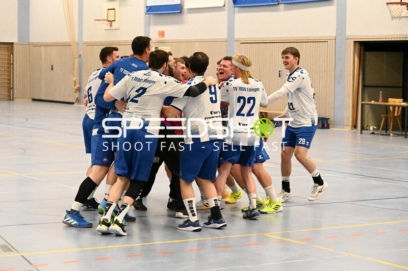 Jubel nach Erfolg für TV Edingen