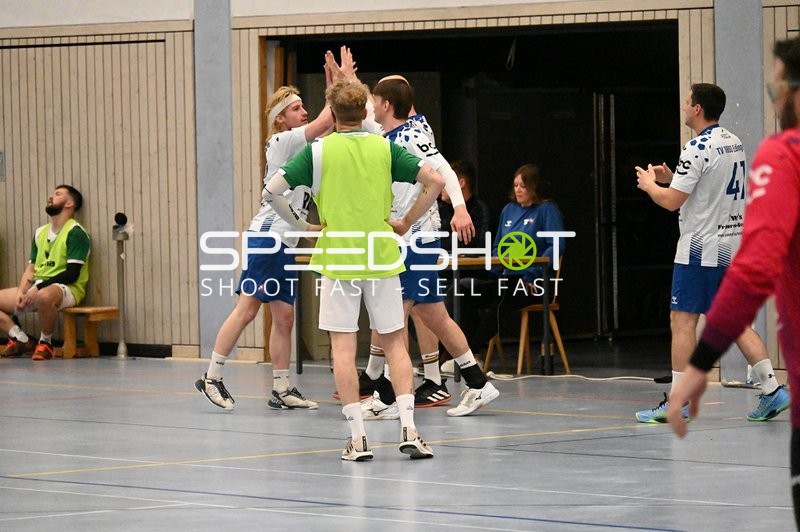 Jubel bei TV Edingen Herren 1