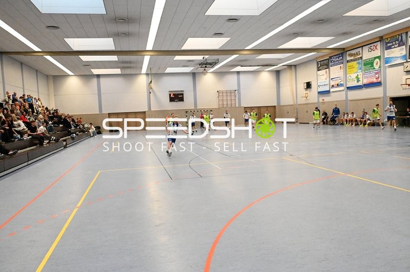 Aktiver Spielverlauf in der Edingen Großsporthalle