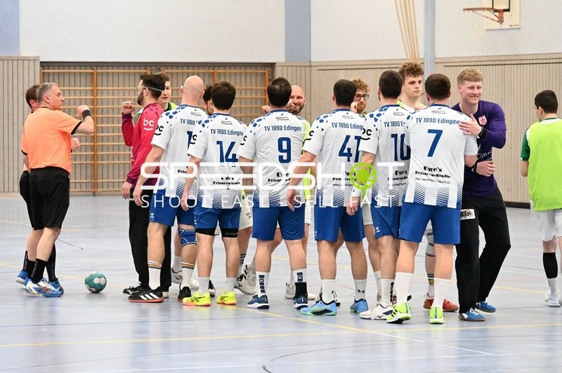 Team-Besprechung von TV Edingen