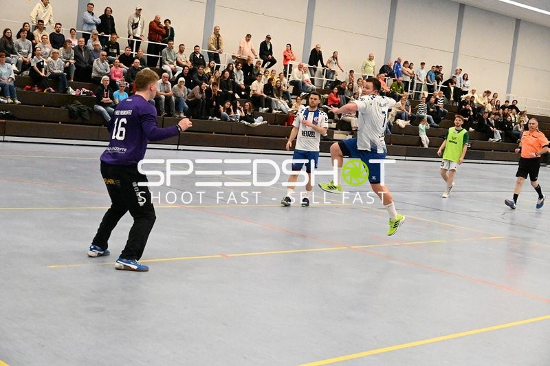 Dynamischer Wurf im Spiel Edingen gegen Friedrichsfeld