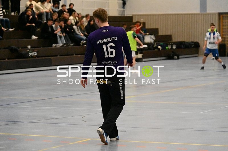 Handballspieler in Aktion