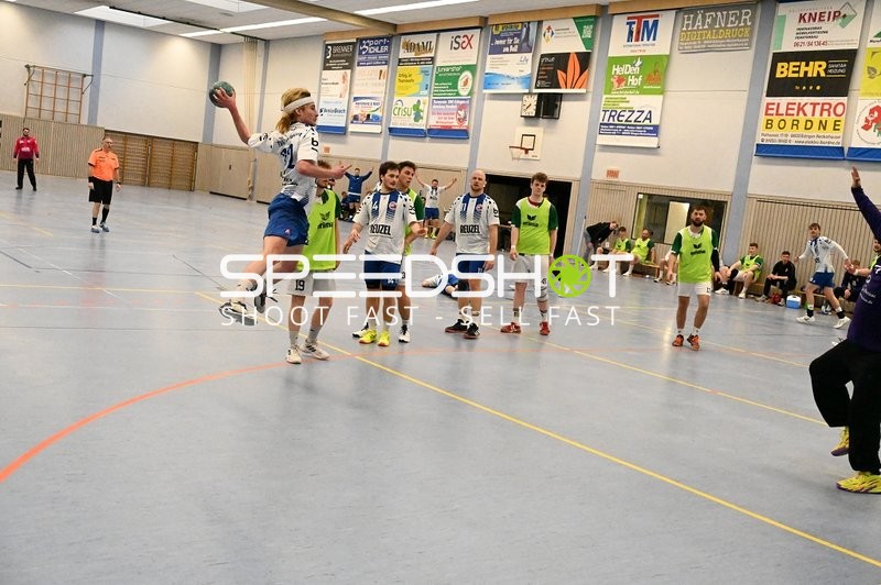 Wurf von Max Mustermann in der 2. Halbzeit