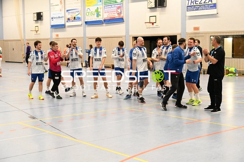 Freude bei TV Edingen nach Spielende