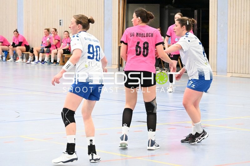 Verteidigungshandlung von Tv Edingen gegen SG Nussloch