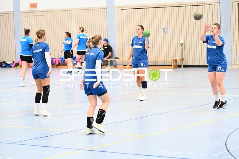 SG Nussloch beim Aufwärmen