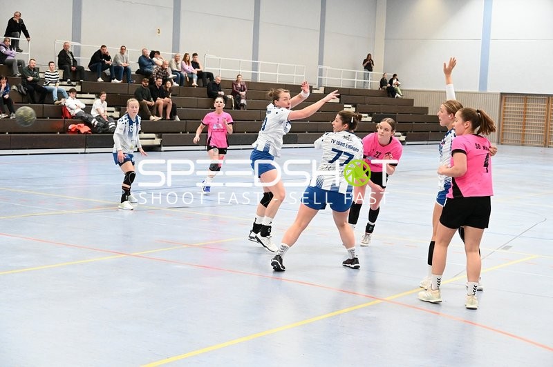 Tv Edingen Damen 1 und SG Nussloch im Wettkampf