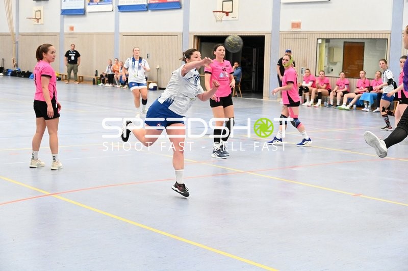 Handball Wurf im Spiel Tv Edingen gegen SG Nussloch