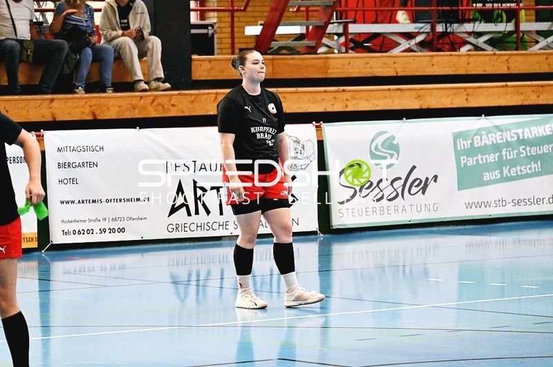 Spielerin der Kurpfalz Bären in Aktion