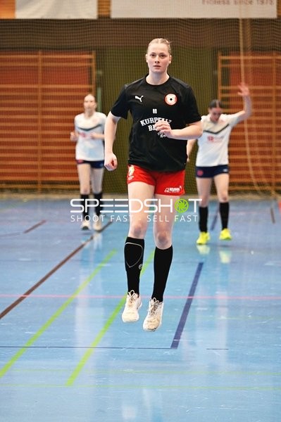 Spielerin in Bewegung