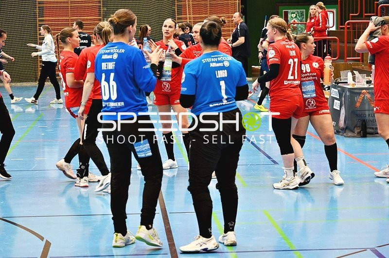 Aufwärmen der Teams Kurpfalz Bären und Mainz 05