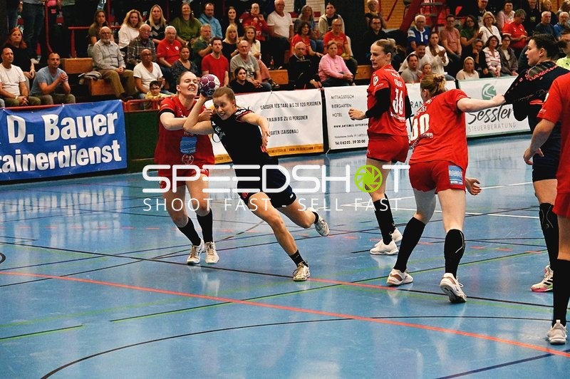 Dynamischer Angriff im Spiel Kurpfalz Bären gegen Mainz 05