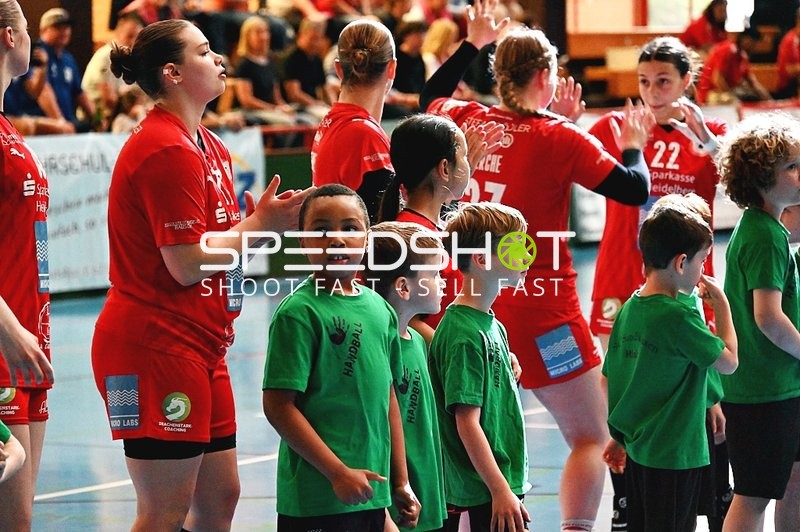 Applaus vor dem Spiel