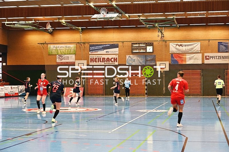 Laufduell in der Halle