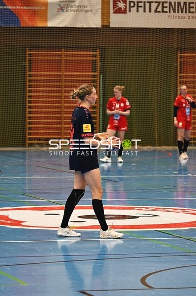 Spielszene während des Handballspiels