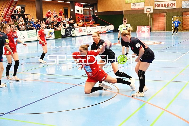 Zweikampf im Handballspiel