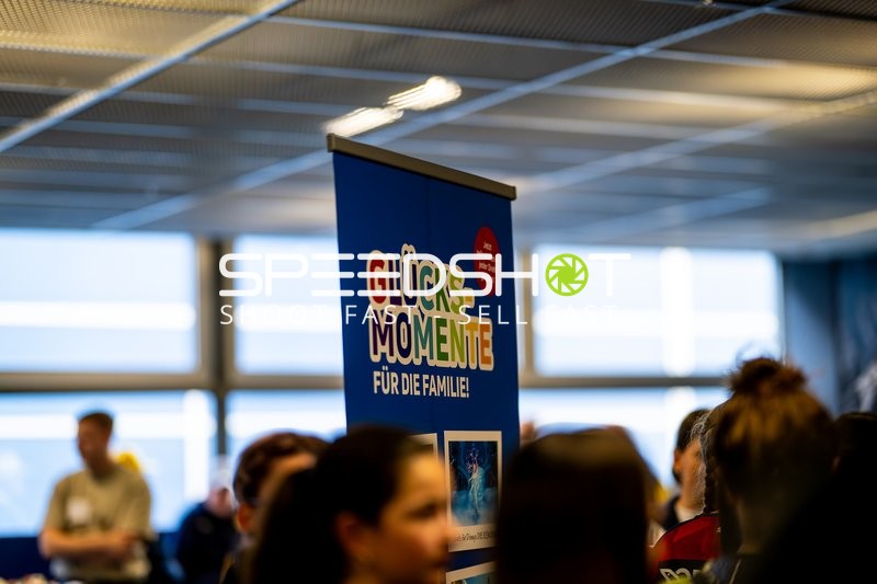 Event-Promotion auf Handballspiel