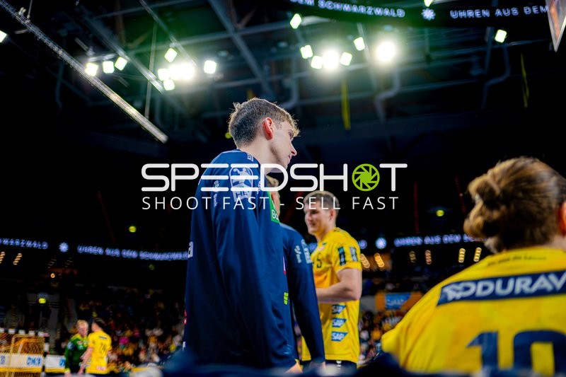 Huddle der Rhein-Neckar Löwen