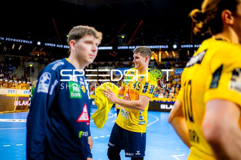 Handball-Duell zwischen Rhein-Neckar Löwen und TBV Lemgo