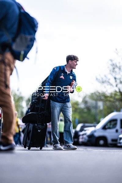 Ankunft der Mannschaft