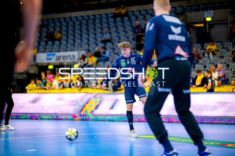 Dribbeln während des Aufwärmens