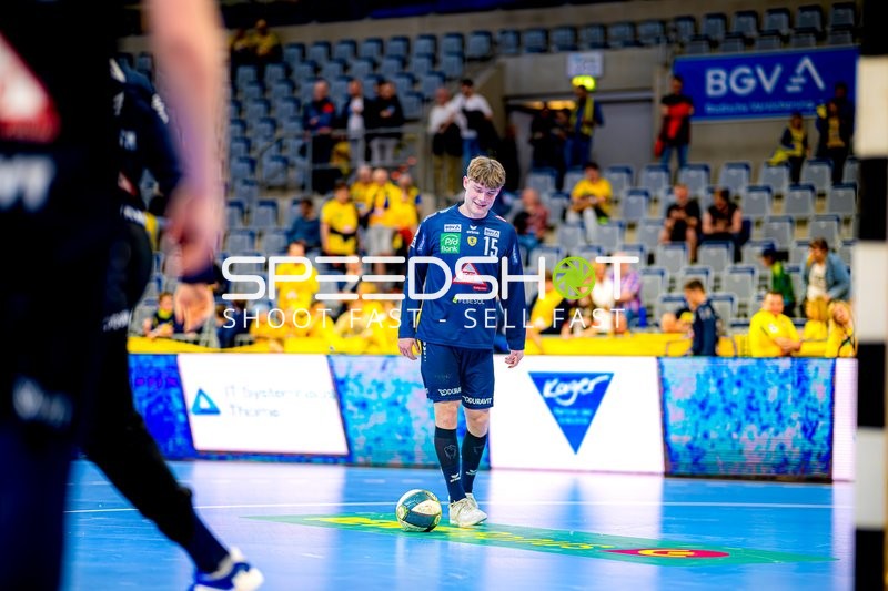 Spieler wartet auf Aktionsbeginn